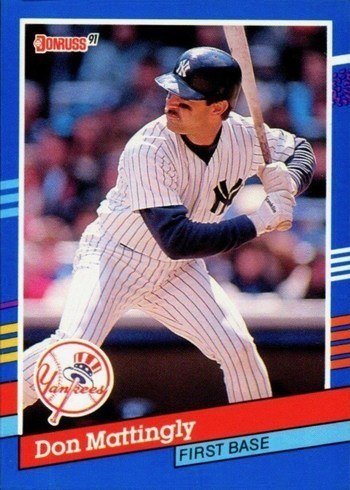 1991 Donruss #107 Don Mattingly Baseball Card