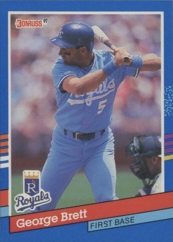 1991 Donruss #201 George Brett Baseball Card
