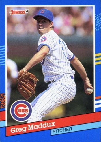 1991 Donruss #374 Greg Maddux Baseball Card