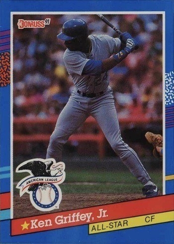 1991 Donruss #49 Ken Griffey Jr. All-Star Baseball Card