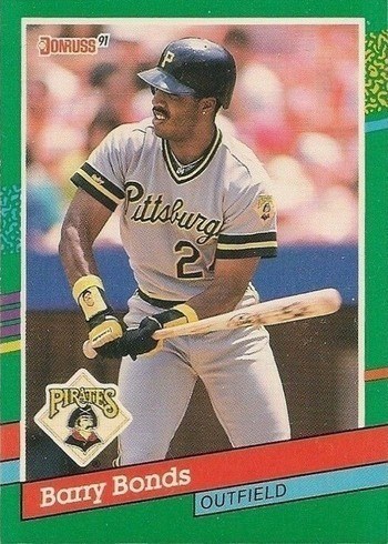 1991 Donruss #495 Barry Bonds Baseball Card