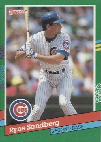 1991 Donruss #504 Ryne Sandberg Baseball Card