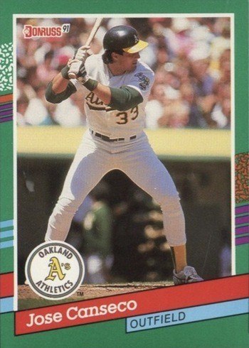 1991 Donruss #536 Jose Canseco Baseball Card