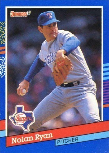 1991 Donruss #89 Nolan Ryan Baseball Card