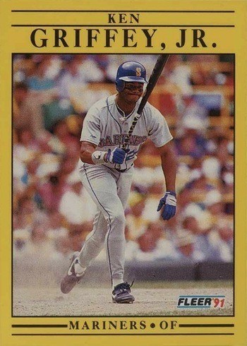 1991 Fleer #450 Ken Griffey Jr. Baseball Card