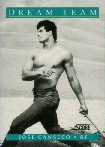 1991 Score #441 Jose Canseco Dream Team Baseball Card 1991 Score #441 Jose Canseco Dream Team Baseball Card