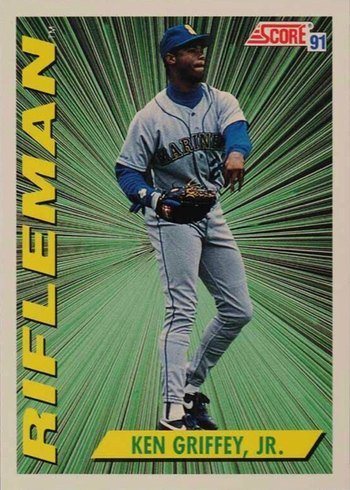 1991 Score #697 Rifleman Ken Griffey Jr. Baseball Card
