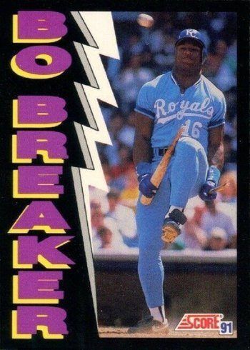 1991 Score #773 Bo Breaker Bo Jackson Baseball Card
