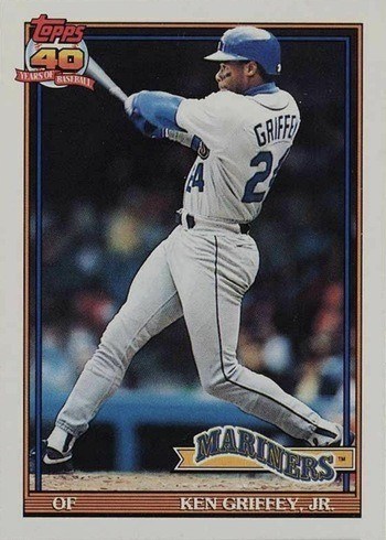 1991 Topps #790 Ken Griffey Jr. Baseball Card