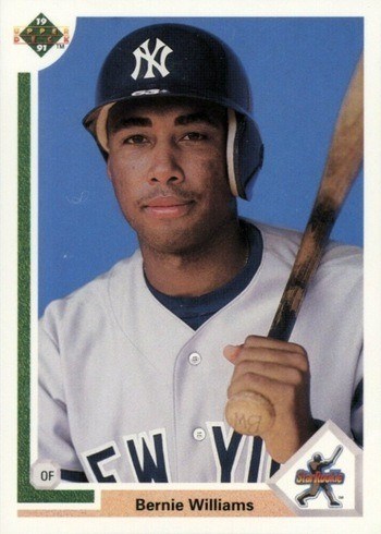 1991 Upper Deck #11 Bernie Williams Rookie Card