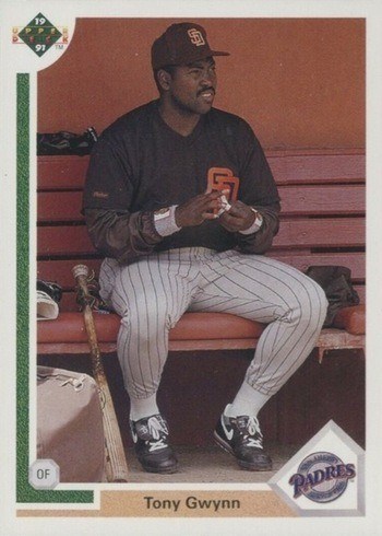 1991 Upper Deck #255 Tony Gwynn Baseball Card 1991 Upper Deck #255 Tony Gwynn Baseball Card