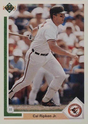 1991 Upper Deck #347 Cal Ripken Jr. Baseball Card