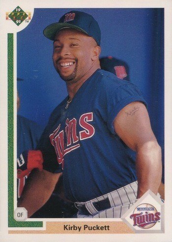 1991 Upper Deck #544 Kirby Puckett Baseball Card 1991 Upper Deck #544 Kirby Puckett Baseball Card