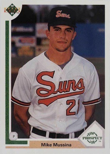 1991 Upper Deck #65 Mike Mussina Rookie Card