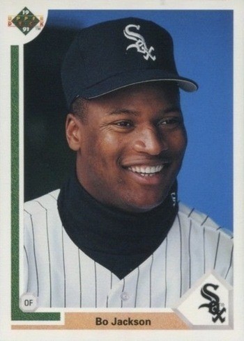 1991 Upper Deck #744 Bo Jackson Baseball Card 1991 Upper Deck #744 Bo Jackson Baseball Card