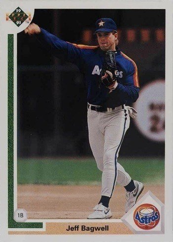 1991 Upper Deck #755 Jeff Bagwell Rookie Card