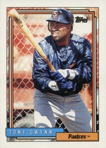 1992 Topps #270 Tony Gwynn Baseball Card 1992 Topps #270 Tony Gwynn Baseball Card