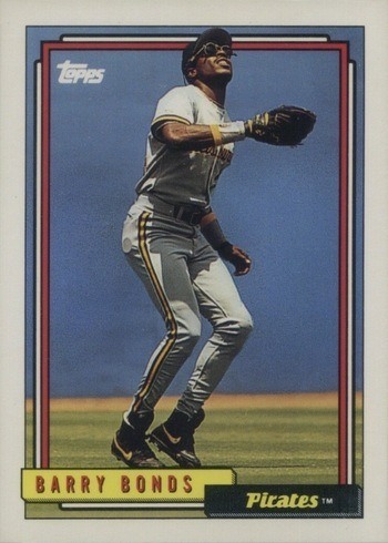 1992 Topps #380 Barry Bonds Baseball Card