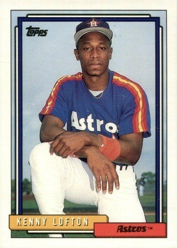 1992 Topps #69 Kenny Lofton Rookie Card 1992 Topps #69 Kenny Lofton Rookie Card