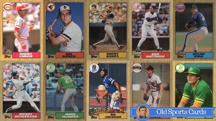 1987 Birth Year Baseball Cards Team Collection