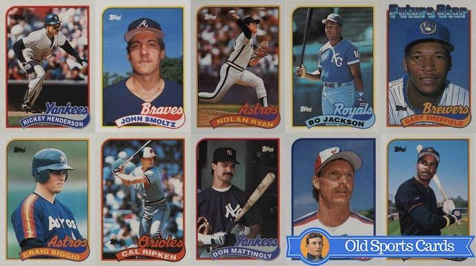 Most Valuable 1989 Topps Baseball Cards