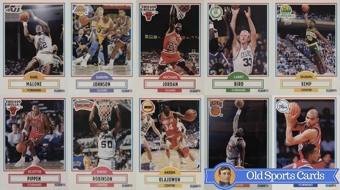 fleer 1990 jordan