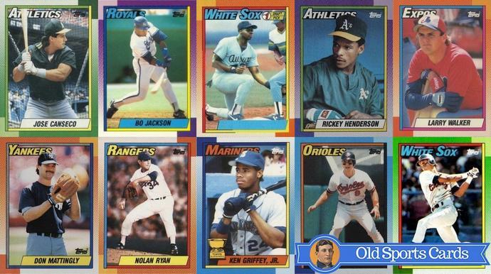New & Used 90's Baseball Cards Sets & Hobby packs 