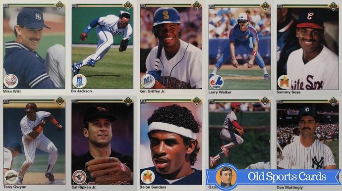 25 Most Valuable 1990 Upper Deck Baseball Cards - Old Sports Cards