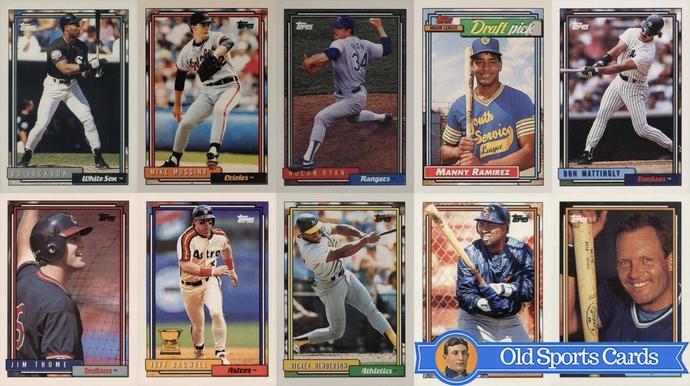 Most Valuable 1992 Topps Baseball Cards