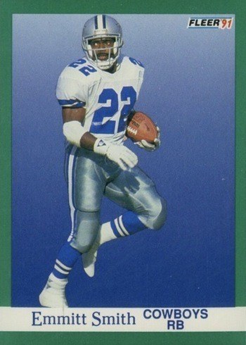 1991 Fleer #237 Emmitt Smith Football Card 1991 Fleer #237 Emmitt Smith Football Card