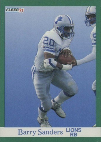1991 Fleer #247 Barry Sanders Football Card