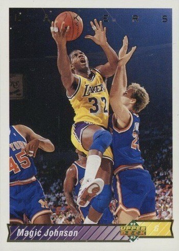 1992 Upper Deck #32 Magic Johnson Basketball Card