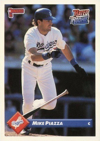 1993 Donruss #209 Mike Piazza Rookie Card