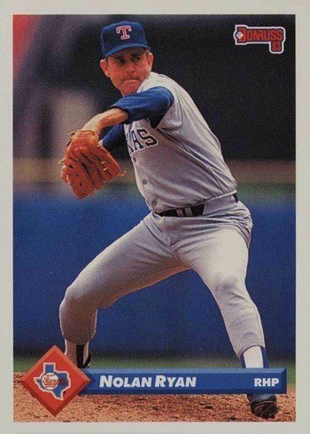 1993 Donruss #423 Nolan Ryan Baseball Card