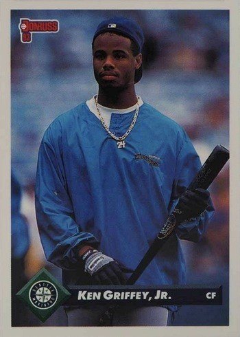 1993 Donruss #553 Ken Griffey Jr. Baseball Card 1993 Donruss #553 Ken Griffey Jr. Baseball Card