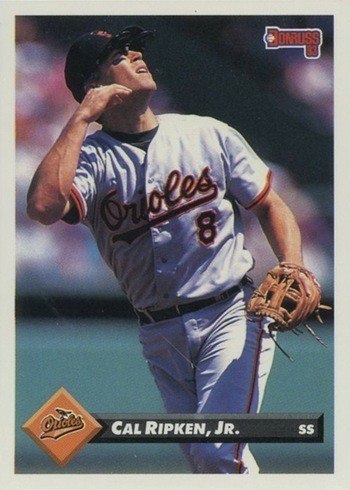 1993 Donruss #559 Cal Ripken Jr. Baseball Card 1993 Donruss #559 Cal Ripken Jr. Baseball Card