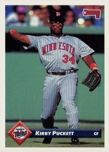 1993 Donruss #607 Kirby Puckett Baseball Card 1993 Donruss #607 Kirby Puckett Baseball Card