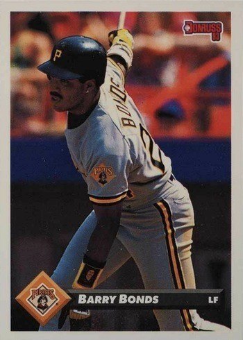 1993 Donruss #678 Barry Bonds Baseball Card 1993 Donruss #678 Barry Bonds Baseball Card