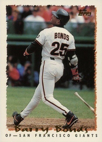 1995 Topps #100 Barry Bonds Baseball Card