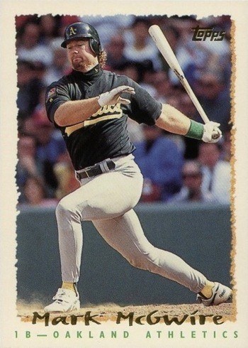 1995 Topps #472 Mark McGwire Baseball Card
