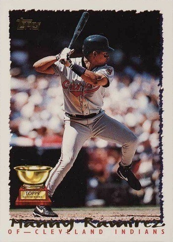 1995 Topps #577 Manny Ramirez Baseball Card
