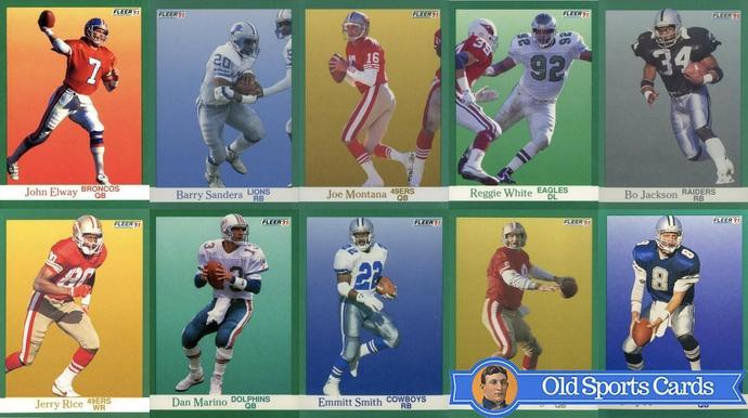 Most Valuable 1991 Fleer Football Cards