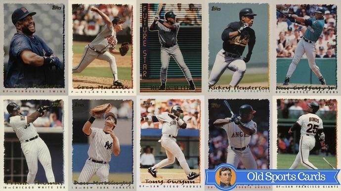 Most Valuable 1995 Topps Baseball Cards
