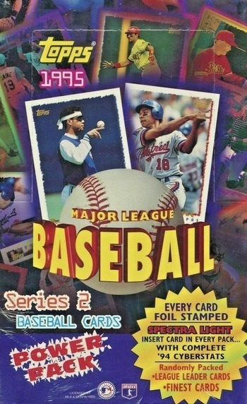 Unopened Box of 1995 Topps Baseball Cards