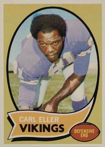 1970 Topps #175 Carl Eller Football Card 1970 Topps #175 Carl Eller Football Card