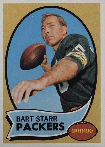 1970 Topps #30 Bart Starr Football Card