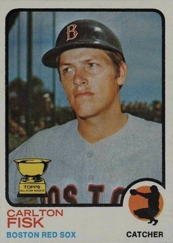 1973 Topps #193 Carlton Fisk All-Star Rookie Card