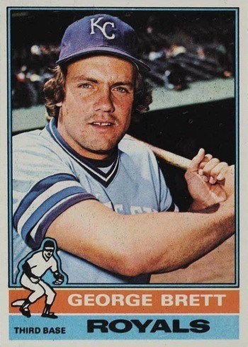 1976 Topps #19 George Brett Baseball Card 1976 Topps #19 George Brett Baseball Card