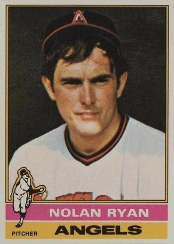 1976 Topps #330 Nolan Ryan Baseball Card 1976 Topps #330 Nolan Ryan Baseball Card