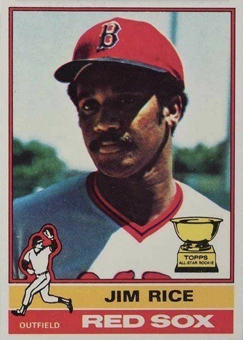 1976 Topps #340 Jim Rice Baseball Card